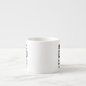 バイオニックパパ膝置換お祝い エスプレッソカップ (正面)