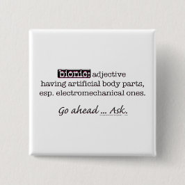バイオニック定義 缶バッジ
