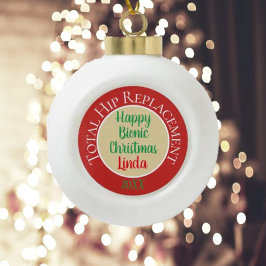 バイオニック(お尻交換)クリスマス装飾 セラミックボールオーナメント