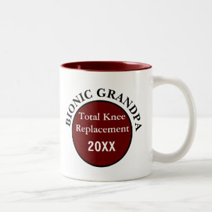 バイオニックGRANDPA (膝置換)マグカップ ツートーンマグカップ