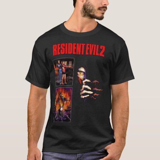 バイオハザードの家族友達 Tシャツ (正面)