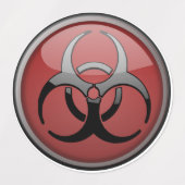 バイオハザードシンボル ラベル (デザイン1)