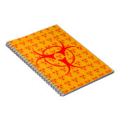 バイオハザードノートブック生物学的災害［有害物質］スケッチパッドジャーナル ノートブック (右側)