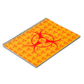 バイオハザードノートブック生物学的災害［有害物質］スケッチパッドジャーナル ノートブック (左側)