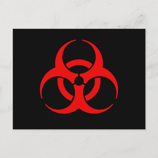バイオハザードマーク ポストカード (正面)