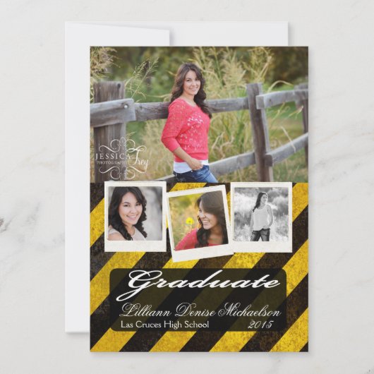 バイオハザード犯罪シーンのシニア発表 案内状 (正面)