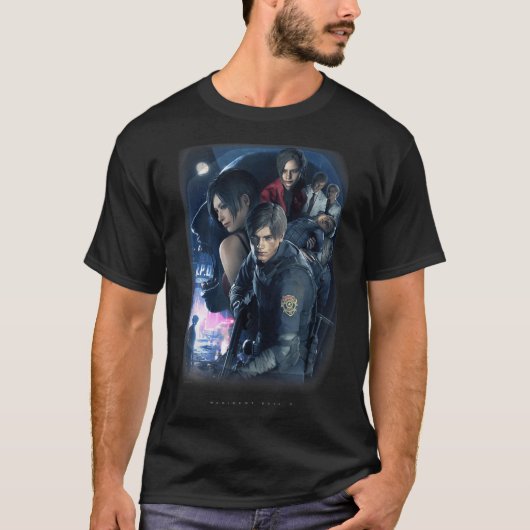 バイオハザード2の少女 ビンテージ Tシャツ (正面)
