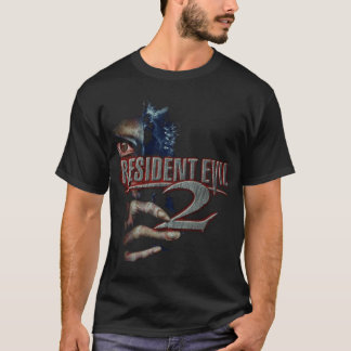 バイオハザード2 レトロ ビンテージ ゲーム Boアート Tシャツ