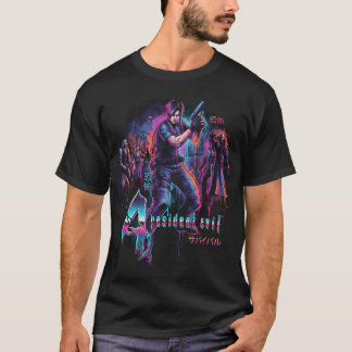 バイオハザード4 カバーアート 漢字 レオン・S・ケネディ Tシャツ