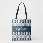 バイオパーソナライズされたリンまたはヴィオラ楽器音楽ギフト トートバッグ (正面)