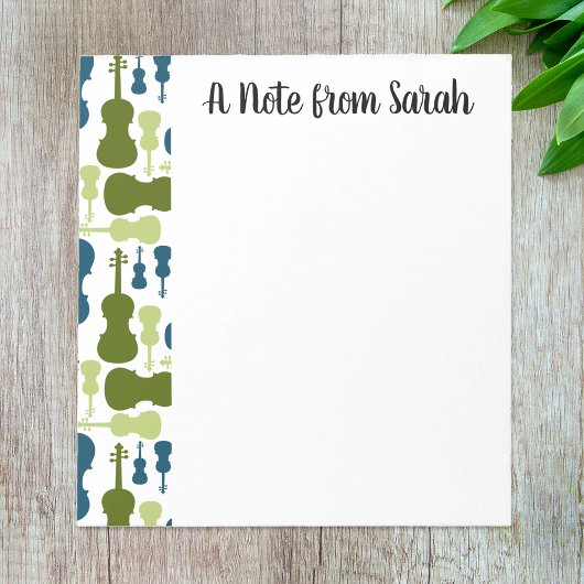 バイオパーソナライズされたリンビオラ奏者ギフトオーケストラ ノートパッド