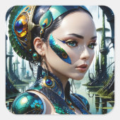 バイオメカニカルなサイバネティックジャイアントはサイバネティックBEIである スクエアシール (正面)