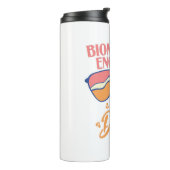 バイオメディカルエンジニアおもしろいオフデューティ夏ビーチ タンブラー (回転左)