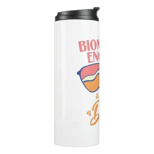 バイオメディカルエンジニアおもしろいオフデューティ夏ビーチ タンブラー (回転左)