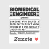 バイオメディカルエンジニア名詞エンジニアリング パーソナライズされた シール (シート)