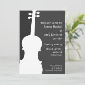 バイオモダンリン/ヴィオラリサイタル招待状 招待状 (スタンド正面)