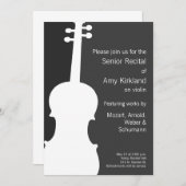 バイオモダンリン/ヴィオラリサイタル招待状 招待状 (正面/裏面)