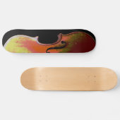 バイオユニークリン動揺してミュージカルバイオリン スケートボード (横)