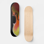 バイオユニークリン動揺してミュージカルバイオリン スケートボード (正面)