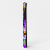 バイオリッカラフルトパンシーフラワーモノグラム Case-Mate iPhoneケース (裏面/左)