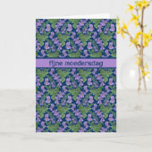 バイオリッツ、母の日のカード、オランダ挨拶 カード (黄色い花)