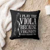 バイオリニストおもしろいがヒーローを必要とするのでバイオラ選手 クッション (ブランケット)