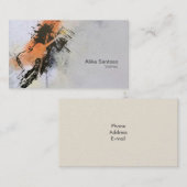 バイオリニストの名刺 名刺 (正面/裏面)