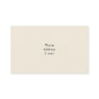 バイオリニストの名刺