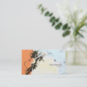 バイオリニストの名刺 名刺 (スタンド正面)