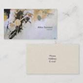 バイオリニストの名刺 名刺 (正面/裏面)