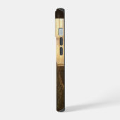 バイオリニストはがき iPhone 15ケース (左側面)