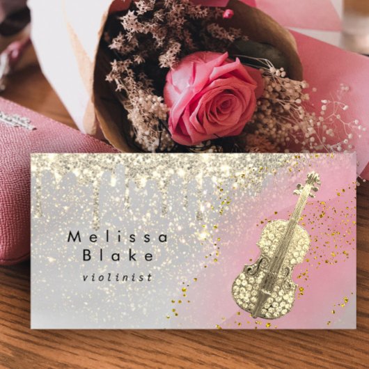 バイオリニスト名刺 名刺