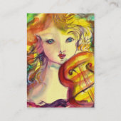 バイオリニスト遊ガールの猫バイオリン 名刺 (裏面)