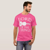 バイオリニスト オーケストラ 弦の支配者 Tシャツ (正面フル)