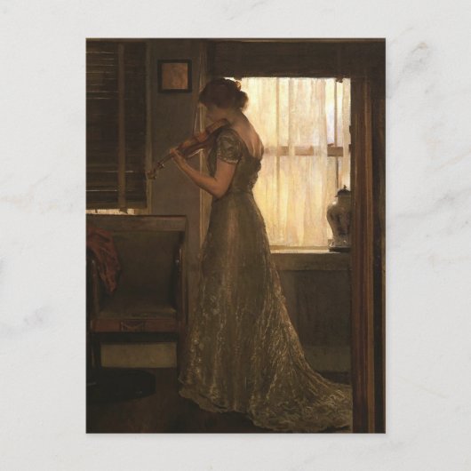 バイオリニスト ポストカード (正面)