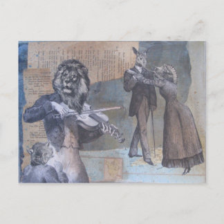 バイオリニスト ポストカード