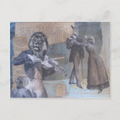 バイオリニスト ポストカード (正面)