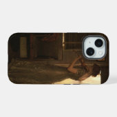 バイオリニスト ポストカード iPhone 15ケース (裏面横)