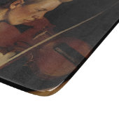 バイオリニスト(男性ミュージシャン) (Pekka Halonen) カッティングボード (角)