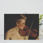 バイオリニスト(男性ミュージシャン) (Pekka Halonen) カード (スタンド正面)