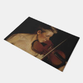 バイオリニスト(男性ミュージシャン) (Pekka Halonen) ドアマット (アングル)