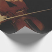 バイオリニスト(男性ミュージシャン) (Pekka Halonen) ラッピングペーパー (角)