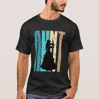 バイオリンおばさん音楽ファン家族サポーター音楽 Tシャツ
