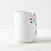 バイオリンおよび星のコーヒー・マグ マグカップ (中央)