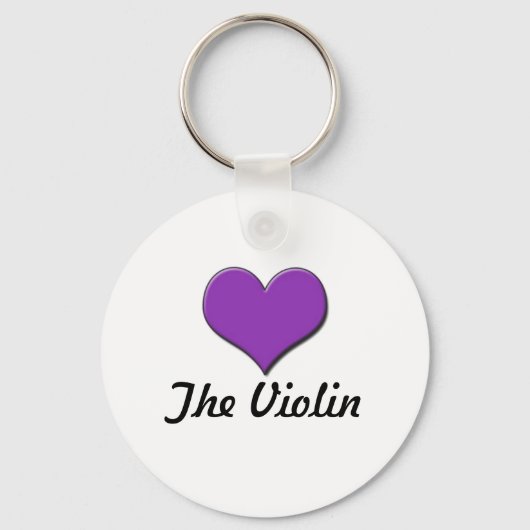 バイオリンが大好き キーホルダー (正面)