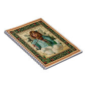 バイオリンとクリスマスエンジェル ノートブック (右側)