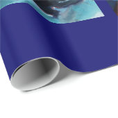 バイオリンとサックスを備えたサンタクロース ラッピングペーパー (ロールコーナー)