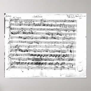 バイオリンとハープシコードのためのソナテプレミア ポスター