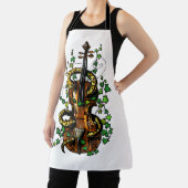 バイオリンとヘビ エプロン (インサイチュ)