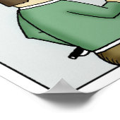 バイオリンとヴィオラのドントとカントのサディ ポスター (角)